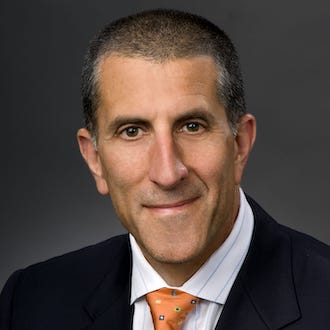 Man smiling for camera.
