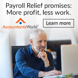 Payroll Relief promises: More profit, less work.