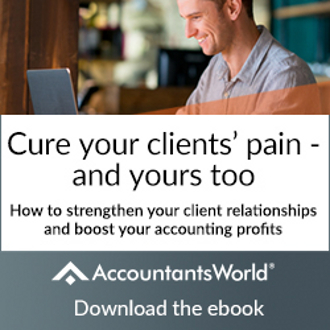 Cure your clients' pain - and yours too advertisement