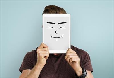 image-from-rawpixel-id-1029591-original Person holding tablet with face drawn on it.
